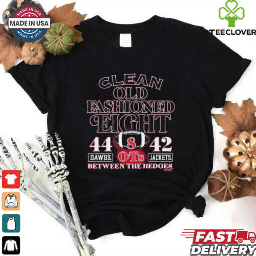 Official Georgia Football We Run This State 8 OT’s Georgia Tech Victory Shirt