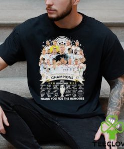 Official Germany Football Team Champions Euro 2024 Thank You For The Memories Signatures Shirt