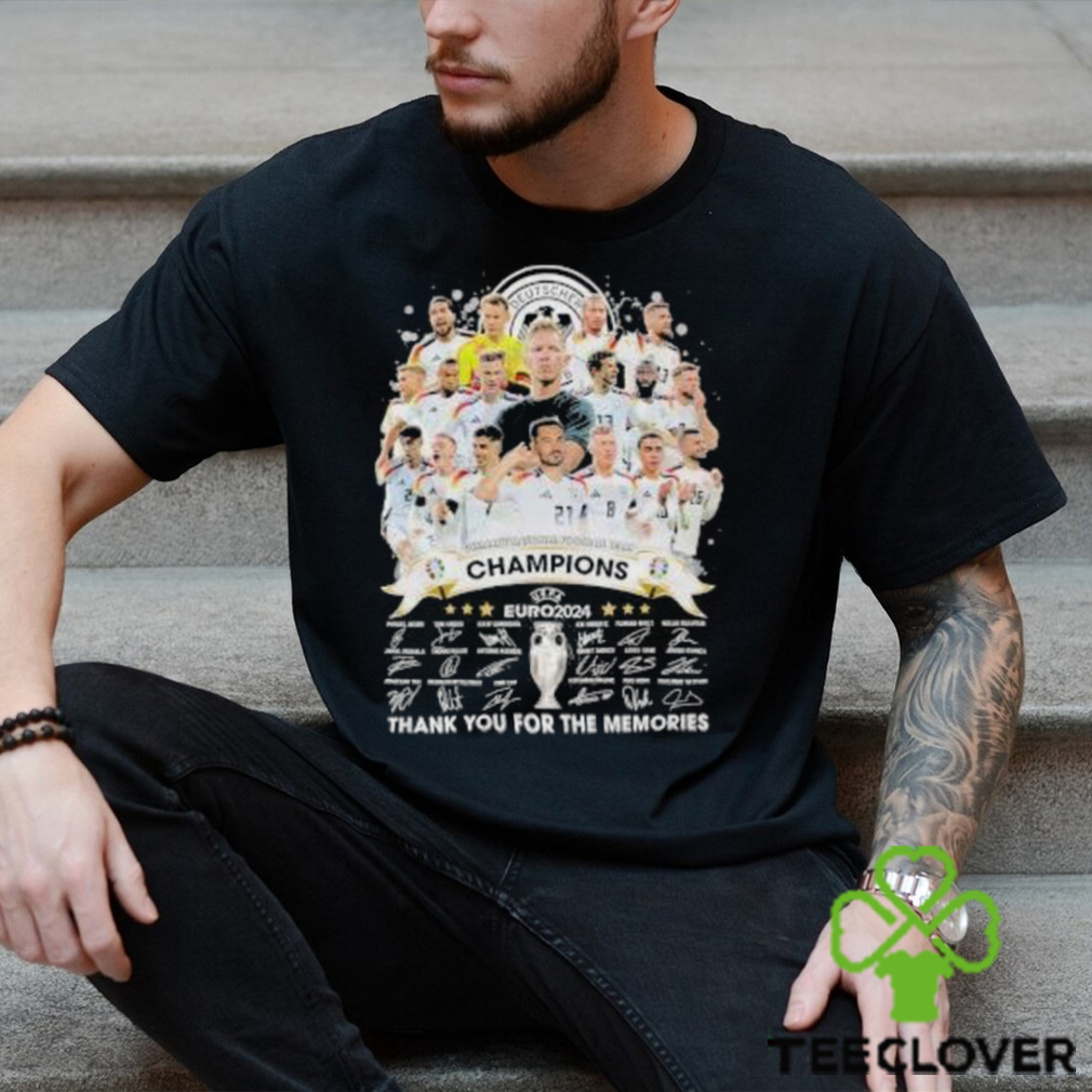 Official Germany Football Team Champions Euro 2024 Thank You For The Memories Signatures Shirt Official Germany Football Team Champions Euro 2024 Thank You For The Memories Signatures Shirt