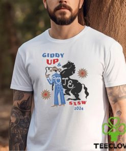 Official Giddy Up & Vote SXSW 2024 Shirt