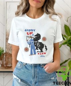 Official Giddy Up & Vote SXSW 2024 Shirt