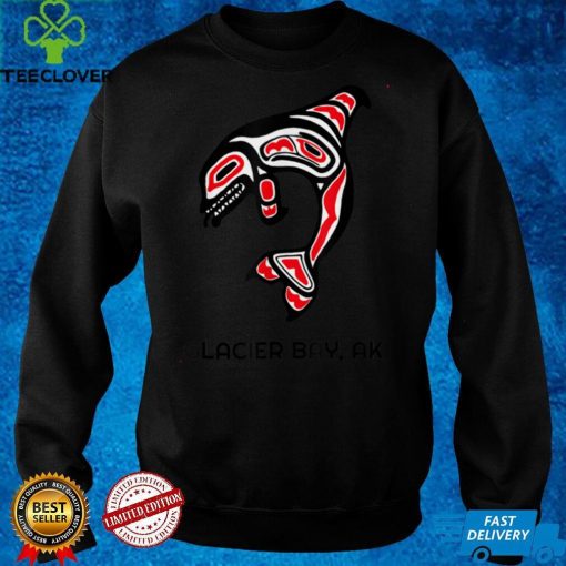 Official Glacier Bay Alaska Native American Indian Orca Killer Whale T Shirt Hoodie, Sweat