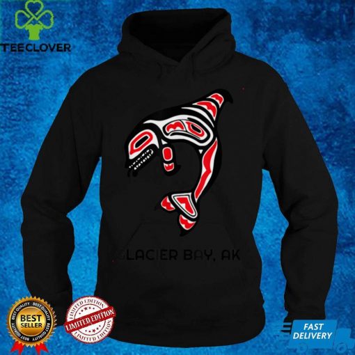 Official Glacier Bay Alaska Native American Indian Orca Killer Whale T Shirt Hoodie, Sweat
