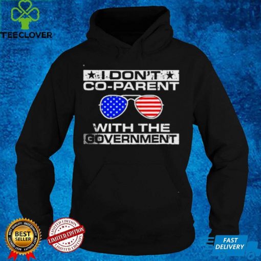 Official Glasses American flag I Dont Co parent With The Government hoodie, sweater, longsleeve, shirt v-neck, t-shirt hoodie, sweater Shirt