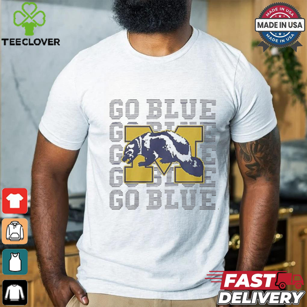 Official Go Blue Homage University of Michigan ’64 Vintage Logo t shirt Official Go Blue Homage University of Michigan ’64 Vintage Logo t shirt