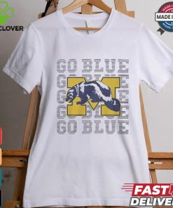 Official Go Blue Homage University of Michigan ’64 Vintage Logo t shirt