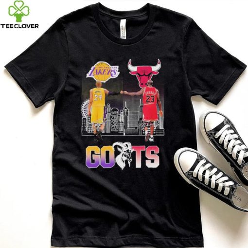 Official Goats Kobe Bryant And Michael Jordan Signatures Shirt