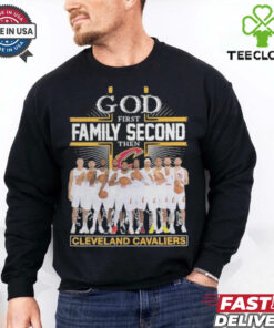 Official God First Family Second Then Cleveland Cavaliers T Shirt 2 Official God First Family Second Then Cleveland Cavaliers T Shirt