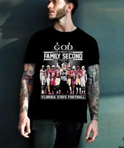 Official God First Family Second Then Florida State Football Shirt