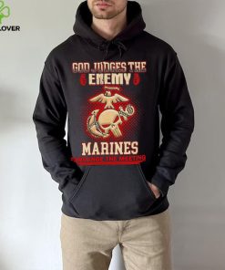 Official God judges the enemy marins arrange the meeting shirt