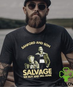 Official Godfrey Wearing Sanford And Son Salvage We Buy Sell Junk Shirt