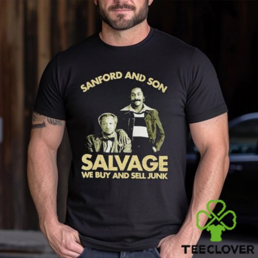 Official Godfrey Wearing Sanford And Son Salvage We Buy Sell Junk Shirt