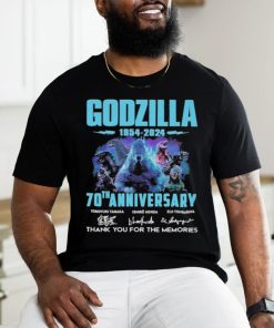 Official Godzilla 1954 2024 70th Anniversary Memories Shirt