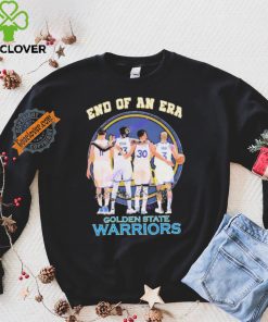 Official Golden State Warriors End Of An Era Signatures shirt