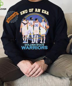 Official Golden State Warriors End Of An Era Signatures shirt