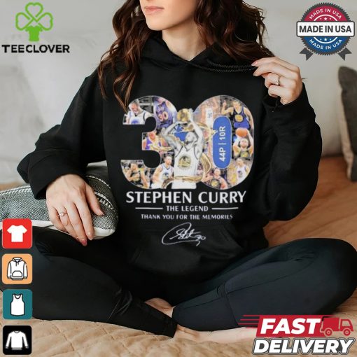 Official Golden State Warriors Stephen Curry The Legend Thank You T Shirt