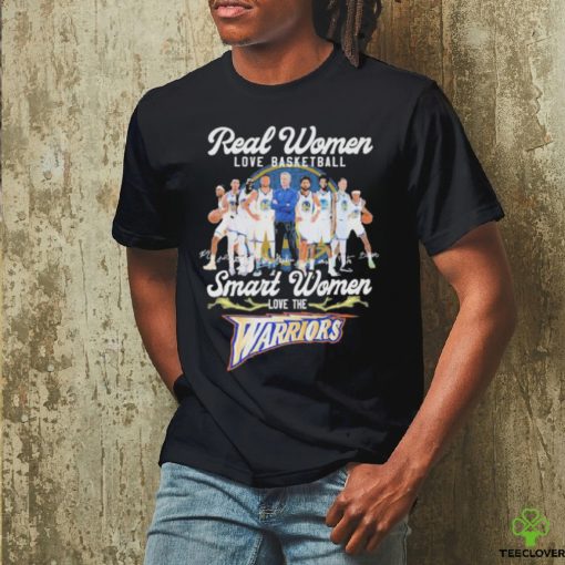 Official Golden State Warriors real women love basketball smart women love the 2023 signatures hoodie, sweater, longsleeve, shirt v-neck, t-shirt