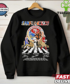 Official Golden State Warriors x San Francisco 49ers x San Francisco Giants Signature Thank You For The Memories Unisex T Shirt