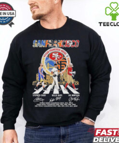 Official Golden State Warriors x San Francisco 49ers x San Francisco Giants Signature Thank You For The Memories Unisex T Shirt