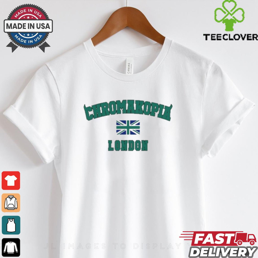 Official Golfwang Chromakopia London Flag t shirt Official Golfwang Chromakopia London Flag t shirt