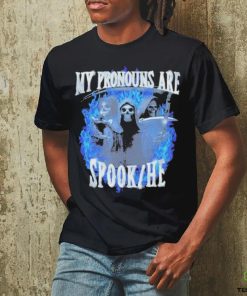 Official Got Funny My Pronouns Are Spook He Shirt