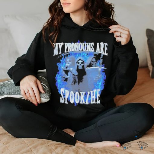 Official Got Funny My Pronouns Are Spook He Shirt