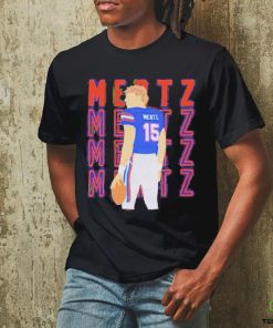Official Graham mertz college mertz silhouette T shirt