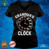 Official Grandmas Clock Wine Drinker Coffee Grandmother T hoodie, sweater, longsleeve, shirt v-neck, t-shirt