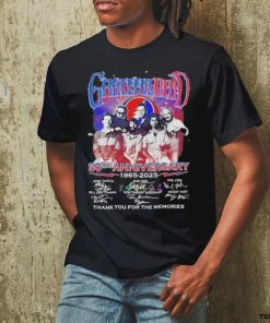 Official Grateful Dead 50th Anniversary 1965 2025 Thank You For The Memories Shirt