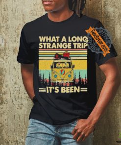 Official Grateful Dead It’s Been A Long Strange Trip Hippie Fan Rock T Shirt