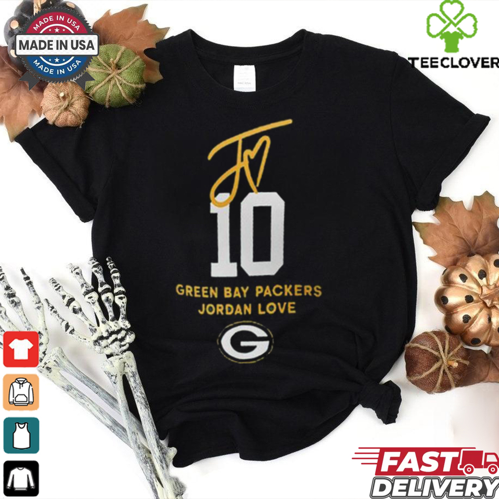 Official Green Bay Packers #10 Jordan Love Local Player Shirt Official Green Bay Packers #10 Jordan Love Local Player Shirt