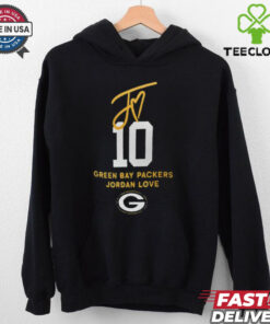 Official Green Bay Packers #10 Jordan Love Local Player Shirt