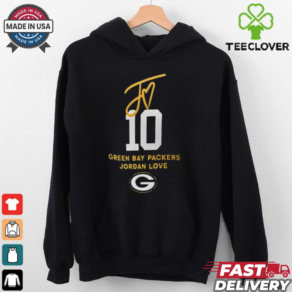 Official Green Bay Packers #10 Jordan Love Local Player Shirt Official Green Bay Packers #10 Jordan Love Local Player Shirt