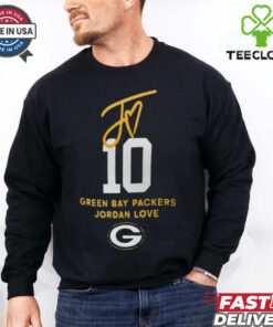 Official Green Bay Packers #10 Jordan Love Local Player Shirt