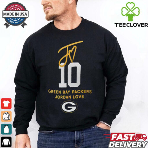 Official Green Bay Packers #10 Jordan Love Local Player Shirt