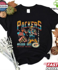 Official Green Bay Packers American Football Graphic 4th N Long Est 1919 Shirt