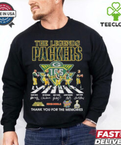 Official Green Bay Packers The Legends Of Packers Thank You For Memories T Shirt 1 Official Green Bay Packers The Legends Of Packers Thank You For Memories T Shirt