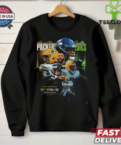 Official Green Bay Packers Vs Seattle Seahawks 2024 NFL Game Day Shirt