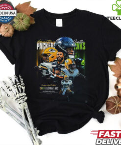 Official Green Bay Packers Vs Seattle Seahawks 2024 NFL Game Day Shirt