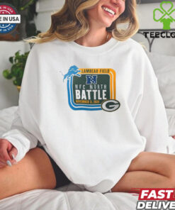 Official Green Bay Packers vs Detroit Lions 2024 NFC North Battle Lambeau Field Nov 3 Matchup shirt