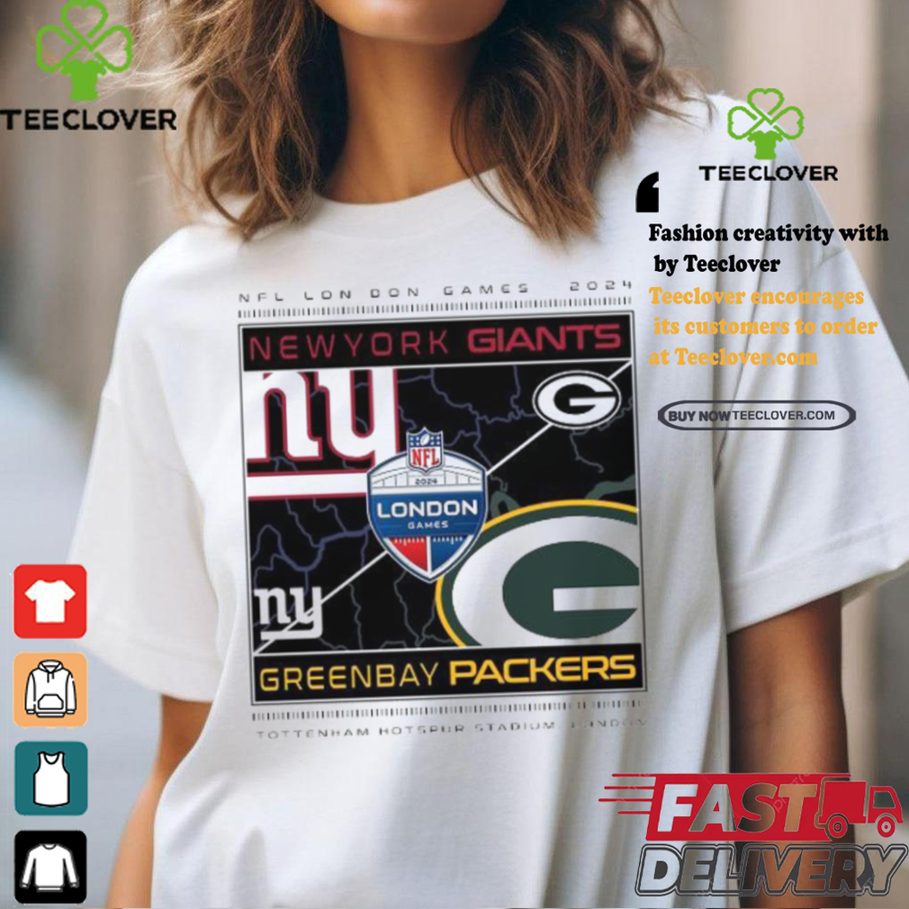 Official Green Bay Packers vs New York Giants NFL London Games 2024 shirt Official Green Bay Packers vs New York Giants NFL London Games 2024 shirt