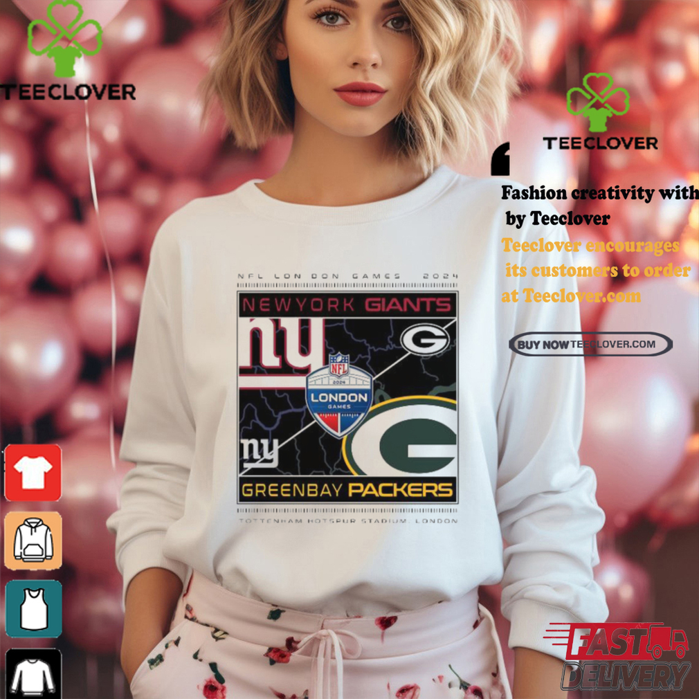 Official Green Bay Packers vs New York Giants NFL London Games 2024 shirt Official Green Bay Packers vs New York Giants NFL London Games 2024 shirt