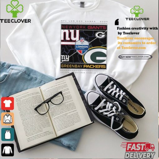 Official Green Bay Packers vs New York Giants NFL London Games 2024 shirt