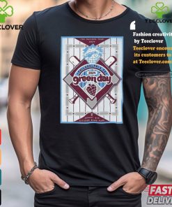 Official Green Day August 9 2024 Citizens Bank Park In Philadelphia PA Poster Shirt