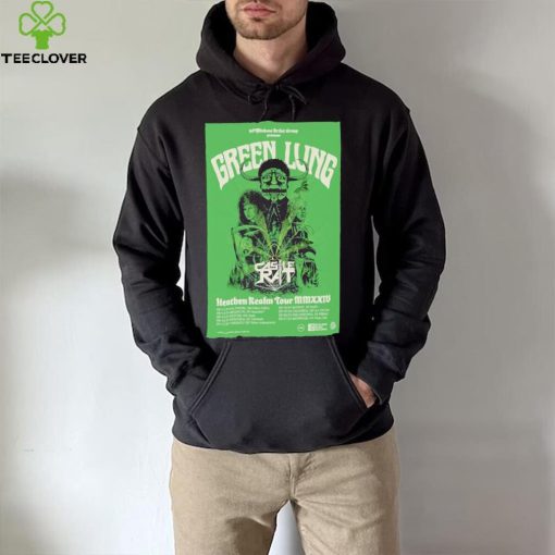 Official Green Lung Heathen Realm Tour September 2024 Poster Shirt