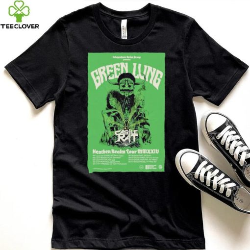 Official Green Lung Heathen Realm Tour September 2024 Poster Shirt
