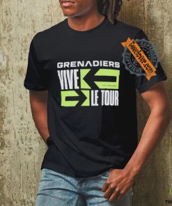 Official Grenadiers Vive Le Tour T shirt