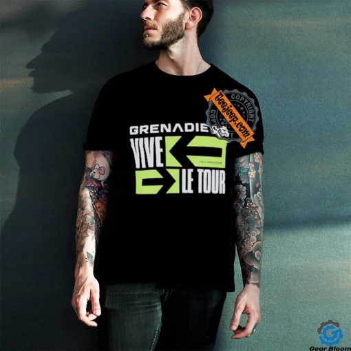 Official Grenadiers Vive Le Tour T shirt