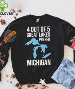 Official Gretchen Whitmer 4 Out Of 5 Great Lakes Prefer Michigan Shirt 1 Official Gretchen Whitmer 4 Out Of 5 Great Lakes Prefer Michigan Shirt