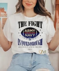 Official Grey Army Vs Navy The Fight In Foxborough 2023 America’s Game Shirt